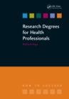 Image for Research degrees for health professionals