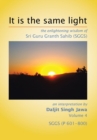 Image for It is the same light