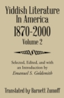 Image for Yiddish literature in America, 1870-2000