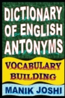 Image for Dictionary of English Antonyms