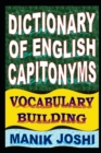Image for Dictionary of English Capitonyms : Vocabulary Building