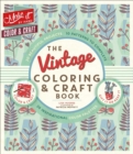 Image for The Vintage Coloring &amp; Craft Book