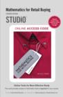 Image for Mathematics for Retail Buying : Studio Access Card