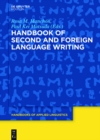 Image for Handbook of second and foreign language writing