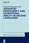Image for Advanced proficiency and exceptional ability in second languages : 51