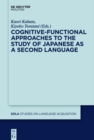 Image for Cognitive-functional approaches to the study of Japanese as a second language : 46