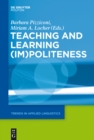 Image for Teaching and Learning (Im)politeness