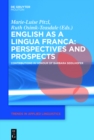 Image for English as a lingua franca: perspectives and prospects : contributions in honour of Barbara Seidlhofer