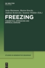 Image for Freezing: Theoretical Approaches and Empirical Domains