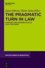 Image for Pragmatic Turn in Law: Inference and Interpretation in Legal Discourse : volume 18