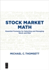 Image for Stock market math: essential formulas for selecting and managing stock and risk