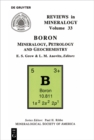 Image for Boron: Mineralogy, Petrology, and Geochemistry