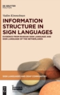 Image for Information Structure in Sign Languages