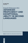 Image for Advanced Proficiency and Exceptional Ability in Second Languages