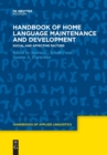 Image for Handbook of Home Language Maintenance and Development