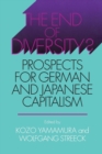 Image for The end of diversity?: prospects for German and Japanese capitalism