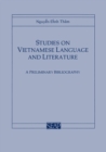 Image for Studies on Vietnamese language and literature: a preliminary bibliography