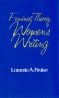 Image for Feminist Theory, Women&#39;s Writing