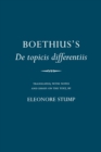 Image for Boethius&#39;s De topicis differentiis