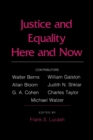 Image for Justice and Equality Here and Now