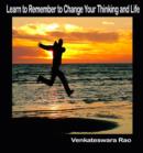 Image for Learn to Remember to Change Your Thinking and Life