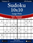 Image for Sudoku 10x10 Large Print - Easy to Extreme - Volume 13 - 276 Puzzles
