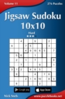 Image for Jigsaw Sudoku 10x10 - Hard - Volume 11 - 276 Puzzles