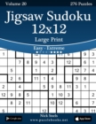 Image for Jigsaw Sudoku 12x12 Large Print - Easy to Extreme - Volume 20 - 276 Puzzles