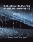 Image for Research &amp; the analysis of research hypotheses. : Volume 1