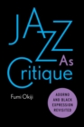 Image for Jazz As Critique