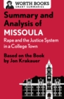 Image for Summary and Analysis of Missoula: Based on the Book by Jon Krakauer