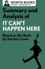 Image for Summary and analysis of It can&#39;t happen here