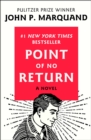 Image for Point of no return  : a novel