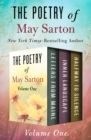 Image for The poetry of May Sarton: letters from Maine, Inner landscape, and Halfway to silence.