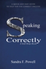 Image for Speaking Correctly