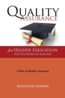 Image for Quality Assurance for Higher Education Institutions in Malawi