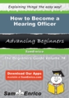 Image for How to Become a Hearing Officer