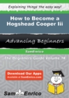 Image for How to Become a Hogshead Cooper Iii