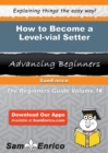 Image for How to Become a Level-vial Setter
