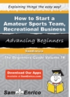 Image for How to Start a Amateur Sports Team - Recreational Business