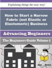 Image for How to Start a Narrow Fabric (not Elastic or Elastomeric) Business (Beginners Guide)