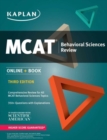 Image for MCAT Behavioral Sciences Review : Online + Book