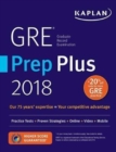Image for GRE Prep Plus 2018 : Practice Tests + Proven Strategies + Online + Video + Mobile