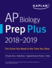 Image for AP Biology Prep Plus 2018-2019: 2 Practice Tests + Study Plans + Targeted Review &amp; Practice + Online