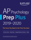 Image for AP Psychology Prep Plus 2019-2020: 3 Practice Tests + Study Plans + Targeted Review &amp; Practice + Online