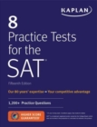 Image for 8 practice tests for the SAT  : 1,200+ SAT practice questions