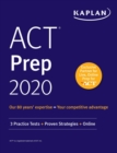 Image for Act Prep 2020: 3 Practice Tests + Proven Strategies + Online