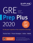 Image for GRE Prep Plus 2020 : 6 Practice Tests + Proven Strategies + Online + Video + Mobile