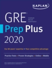 Image for GRE Prep Plus 2020: Practice Tests + Proven Strategies + Online + Video + Mobile