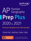 Image for AP Human Geography Prep Plus 2020 &amp; 2021: 3 Practice Tests + Study Plans + Targeted Review &amp; Practice + Online